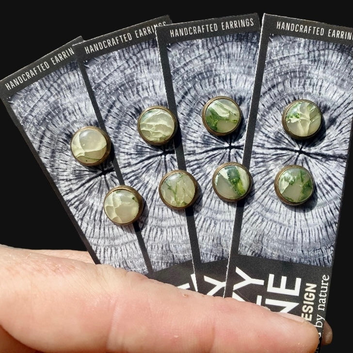 Fern Framed Stud Set