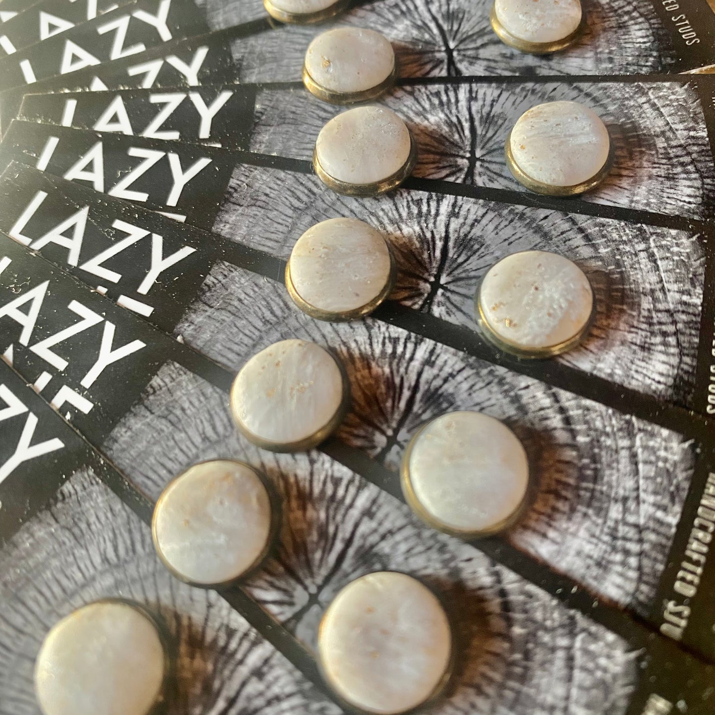 Quartz Inspired Framed Studs