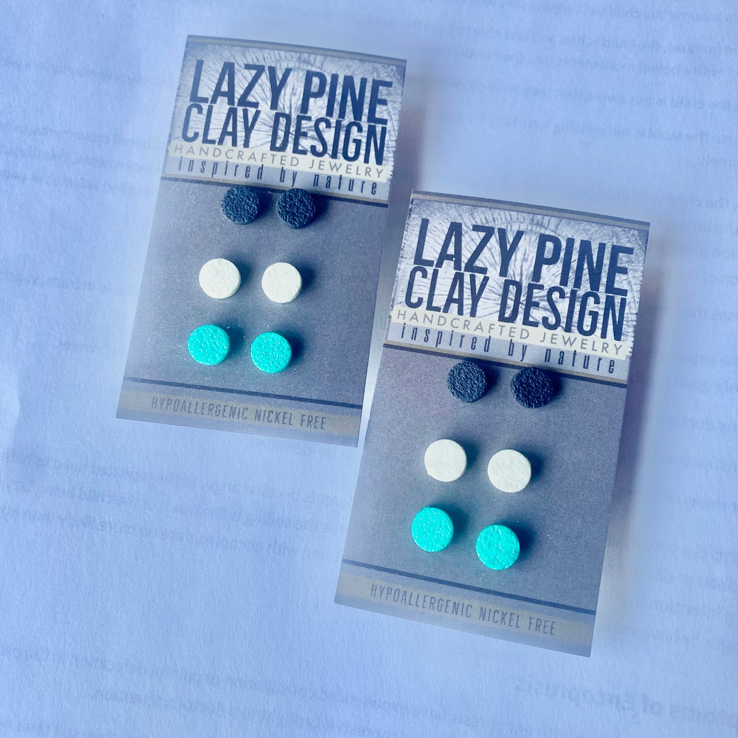 Seafoam Stud Set