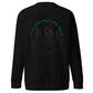 YOUR FEELINGS ARE VALID Unisex Premium Crew Neck Sweatshirt-black on black