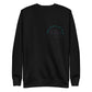 YOUR FEELINGS ARE VALID Unisex Premium Crew Neck Sweatshirt-black on black